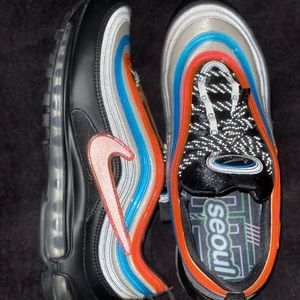Nike air max 97 Neon Seoul sz 10.5
